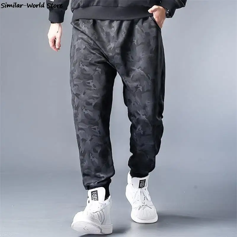 

Men's Sweatpant Trousers Autumn Pant Quick-drying Loose Straight Wear-resistant Thin Pants