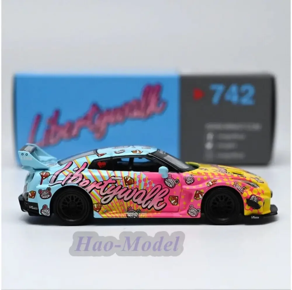 MINIGT 1/64 для LB-Silhouette WORKS GT 35GT RR LBWK модель автомобиля из сплава литая под давлением