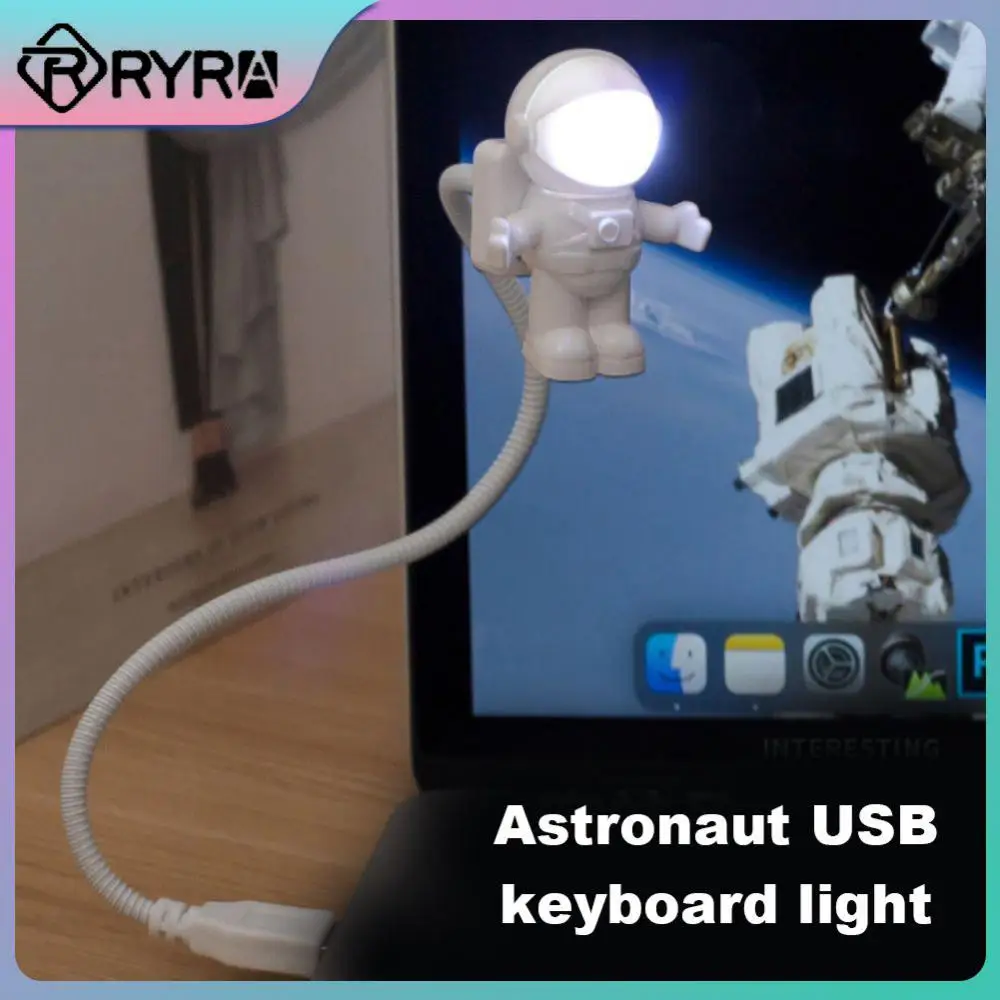 

Reading Table Light Desk Lamp Astronaut Nightlight Usb Powered Spaceman Astronaut Decoration Lamp For Laptop Pc Notebook Reading