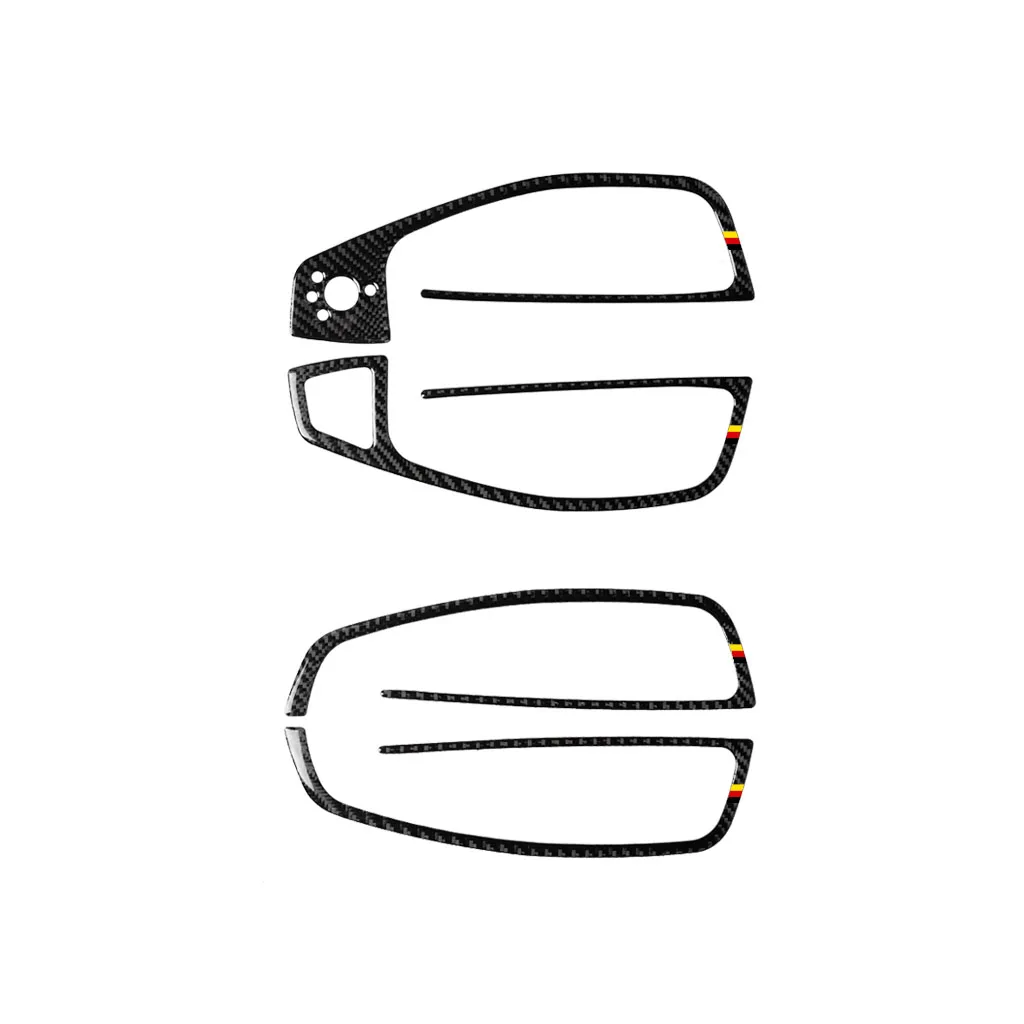 

Наклейки из углеродного волокна для Audi A6 S6 C7 A7 S7 4G8 2012-2018, кнопки переключателя стеклоподъема, отделки панели, аксессуары для салона автомобиля