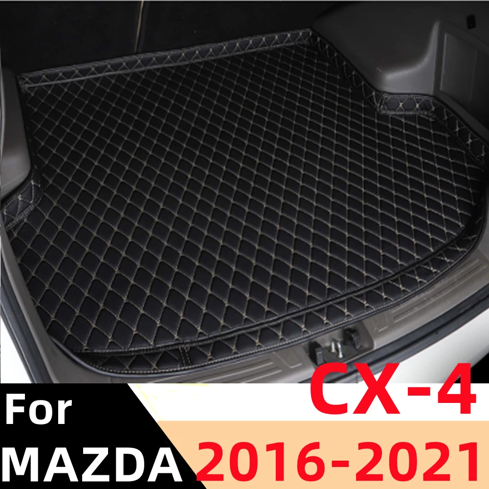 

Автомобильный коврик для багажника Mazda CX-4 CX4 16-21, для любой погоды