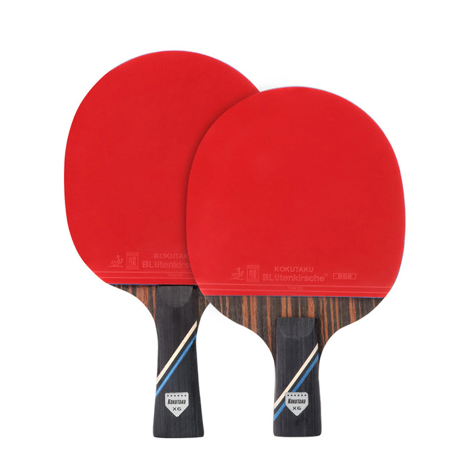 

KOKUTAKU PingPong Paddles With Carbon Structure Lightweight Long Lasting Comfortable To Hand Best Gift For Sports Fans