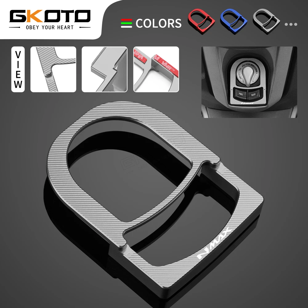 Крышка ключа зажигания мотоцикла для YAMAHA NMAX 155 N-MAX NMAX155 2020 2021 2022 2023 аксессуары