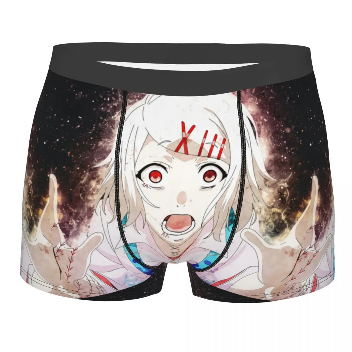 

Boxer Shorts Panties Briefs Men's Juuzou Suzuya Tokyo Ghoul Underwear Kaneki Ken Japan Anime Manga Underpants for Male Plus Size