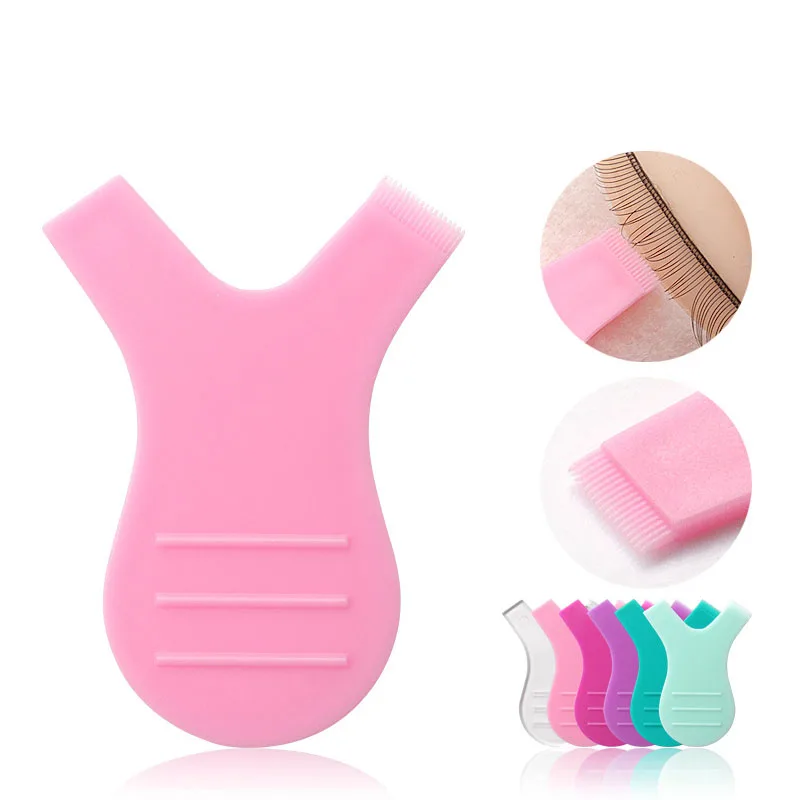 

5pcs/Lot Gafted Eyelashes Y Brush Ironing Eyelashes Brush Grafted Eyelashes Auxiliary tool False Eyelashes & Tools