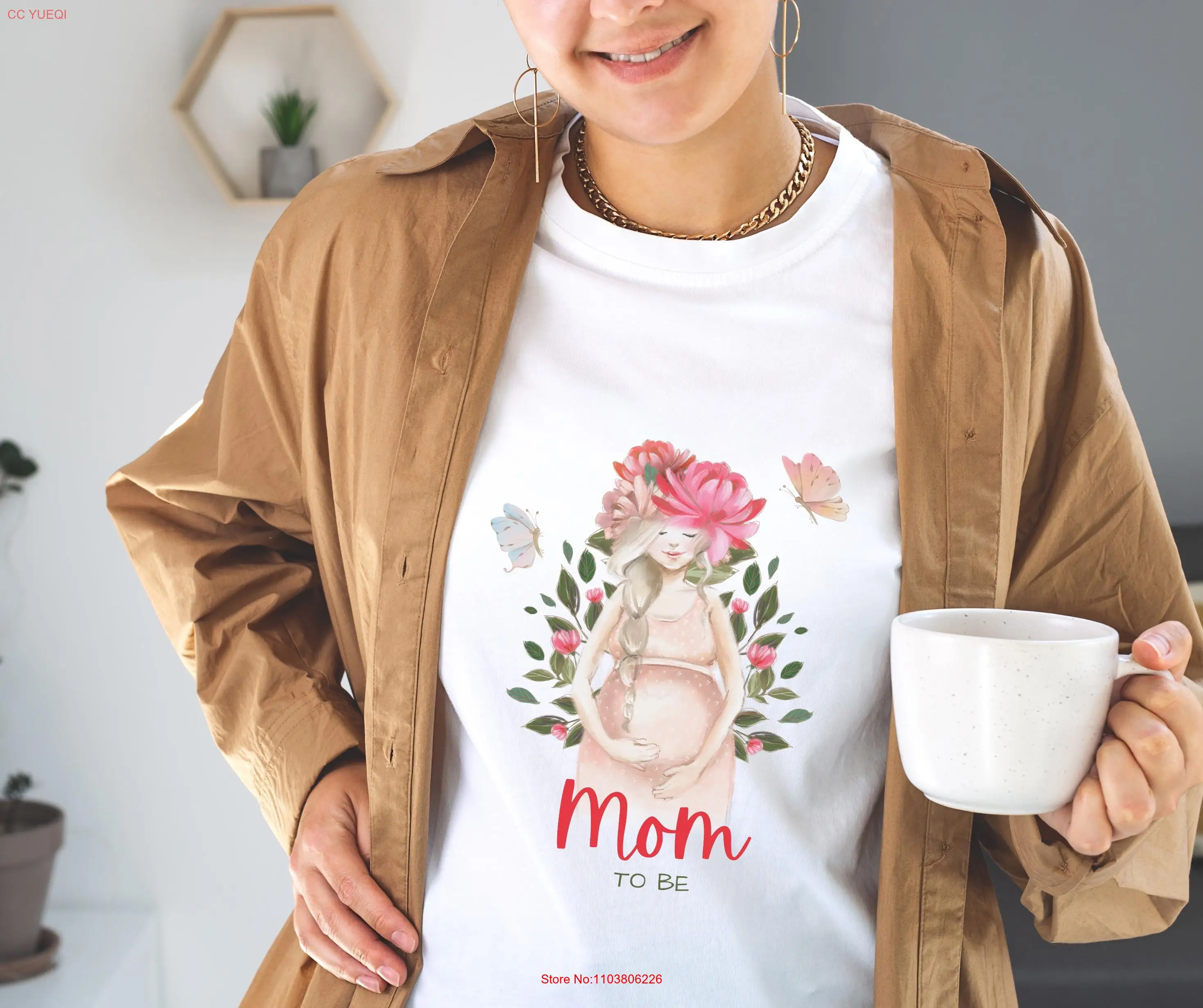 Футболка Mom To Be 2 плотная хлопковая футболка с художественным принтом ручная