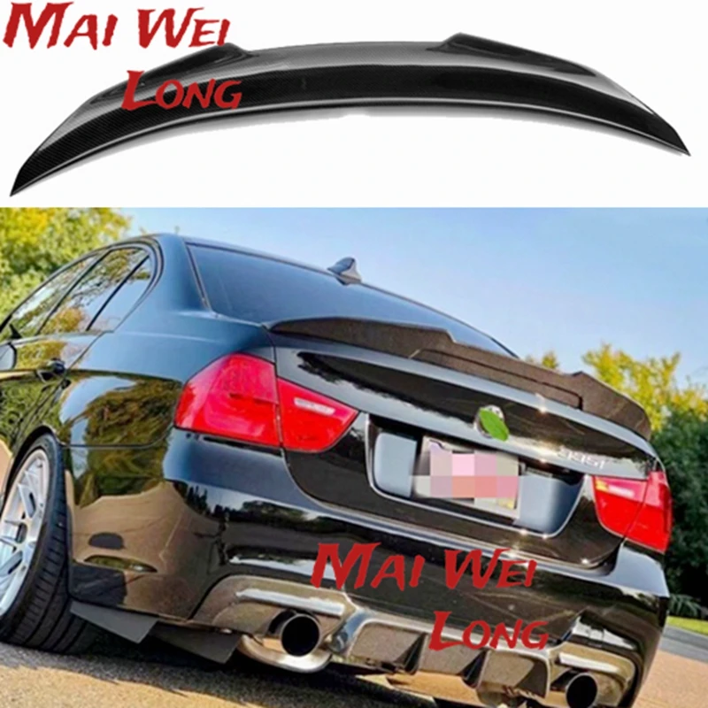 

For BMW E90 M3 320i 320li 325li 328i 2005-2012 Car Decoration ABS Plastic Paint Painting Color Rear Trunk Spoiler Psm Style