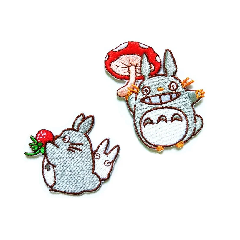 

My Neighbor Totoro Combination Patch Patches Children's Subsidy Clothes Jeans Fashion Patch Patch Embroidery Iron on Patch
