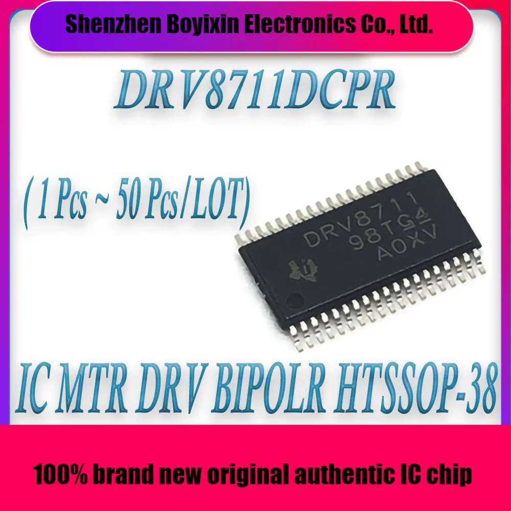 

DRV8711DCPR DRV8711 IC MTR DRV BIPOLR HTSSOP-38