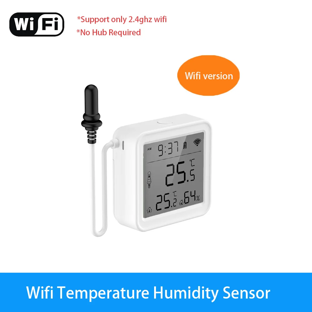 

Loginovo Zigbee/Wifi датчик температуры и влажности