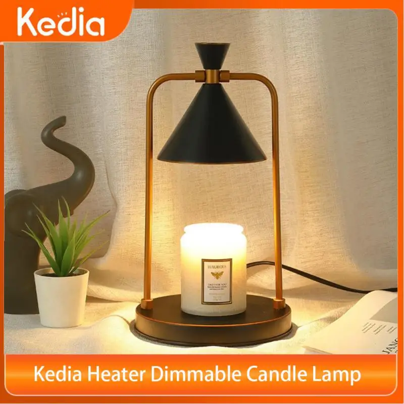 

Kedia Heater Dimmable Candle Light Electric Candle Melter Compatible Candle Aromatic Candlestick For Home Decoration Lighting