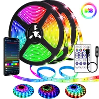 1m 30m led strip light rgbic ws2812b rgb 5050 bluetooth control usb flexible lamp tape ribbon diode for living room party luces
