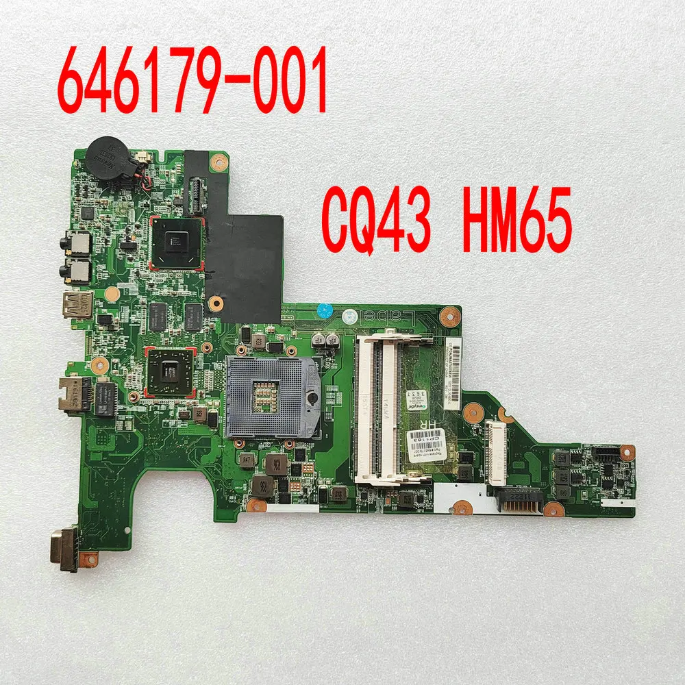 646179-001 For HP CQ43 NOTEBOOK Laptop Motherboard HM65 Chipset 6470/512 DDR3 100% Tested