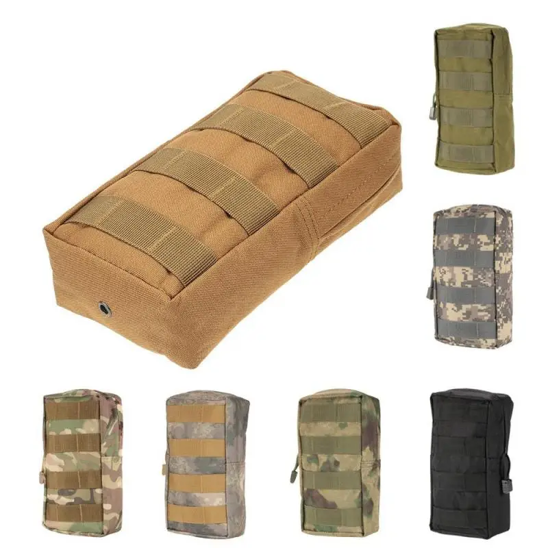 

Durable Military Waist Fanny Pack Wear-resistant Waterproof Sundry Bag Nylon Waist Bag Outdoor Climbing Camping Equipment