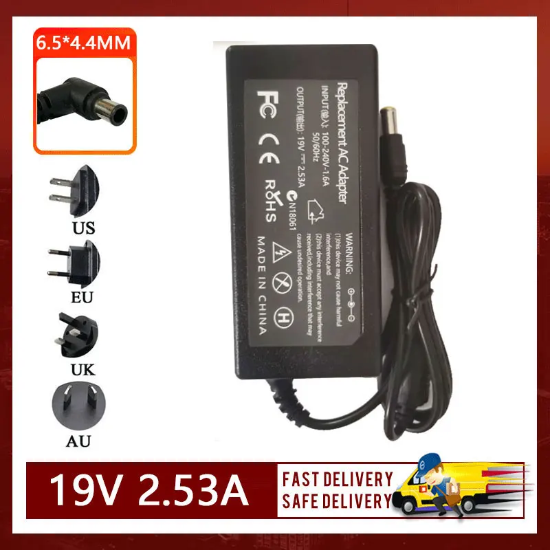 

Adapter For LG LCAP35 45 DA-48F19 19V 2.53A 6.5*4.4MM LED TV Power Supply