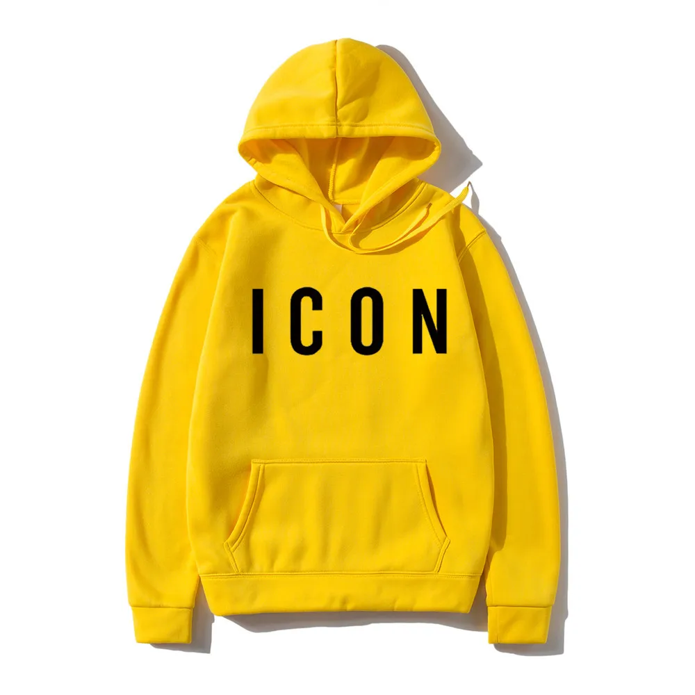 

Harajuku Men Hoodies Icon Print Sweatshirt Hot Sale Fashion Hoodie Casual hip hop Sweatshirts 2020 Autumn Winter Men Tracksuit