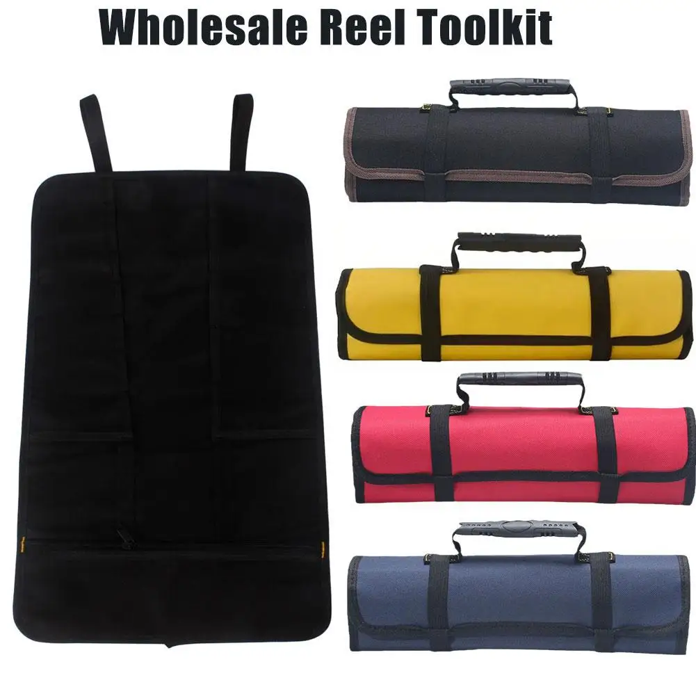 

Сумка для хранения из ткани Оксфорд, портативный многофункциональный органайзер для гаечных ключей с ручкой, для работы M6r8