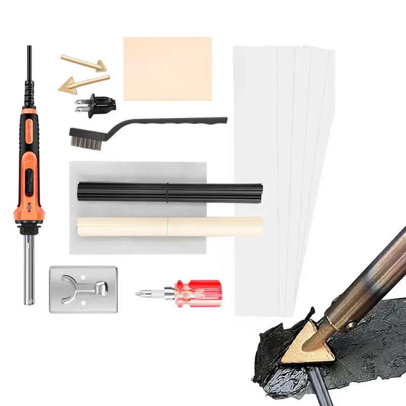 

Welder Kit Automotive 100W PP Welding Repair Kit Multi-Purpose Fit & Quick Heating Portable Welder Tools For Car Dashboard