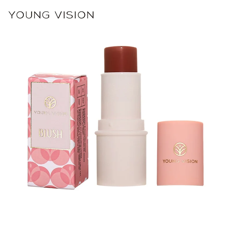 

6 Color Makeup Cream Blush Stick Face Makeup Shimmer Contour Cream Cheek Blusher Cosmetics Brighten Pink Blush