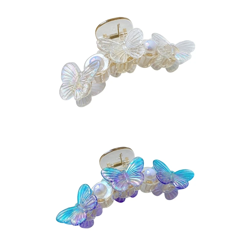

Butterfly Hair Claw Clips Big Hair Claw Clips Matte Butterfly Hair Clips Non Slip Jaw Clips for thin Hair Thick Hair