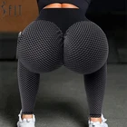 Спортивные женские леггинсы SFIT с завышенной талией, спортивные штаны для фитнеса с пуш-ап и карманами, женские штаны