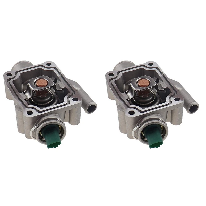 

2X Car Engine Coolant Thermostat With Housing 1336.Z0 1336Z0 For Peugeot Partner 206/207/307/308/1007 Citroen C2 C3 C4