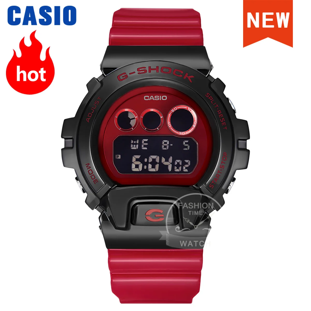 

Casio watch men g shock Metal 25th Anniversary Red Sport Electronic Watchmilitary top luxury men watch reloj GM-6900 Series