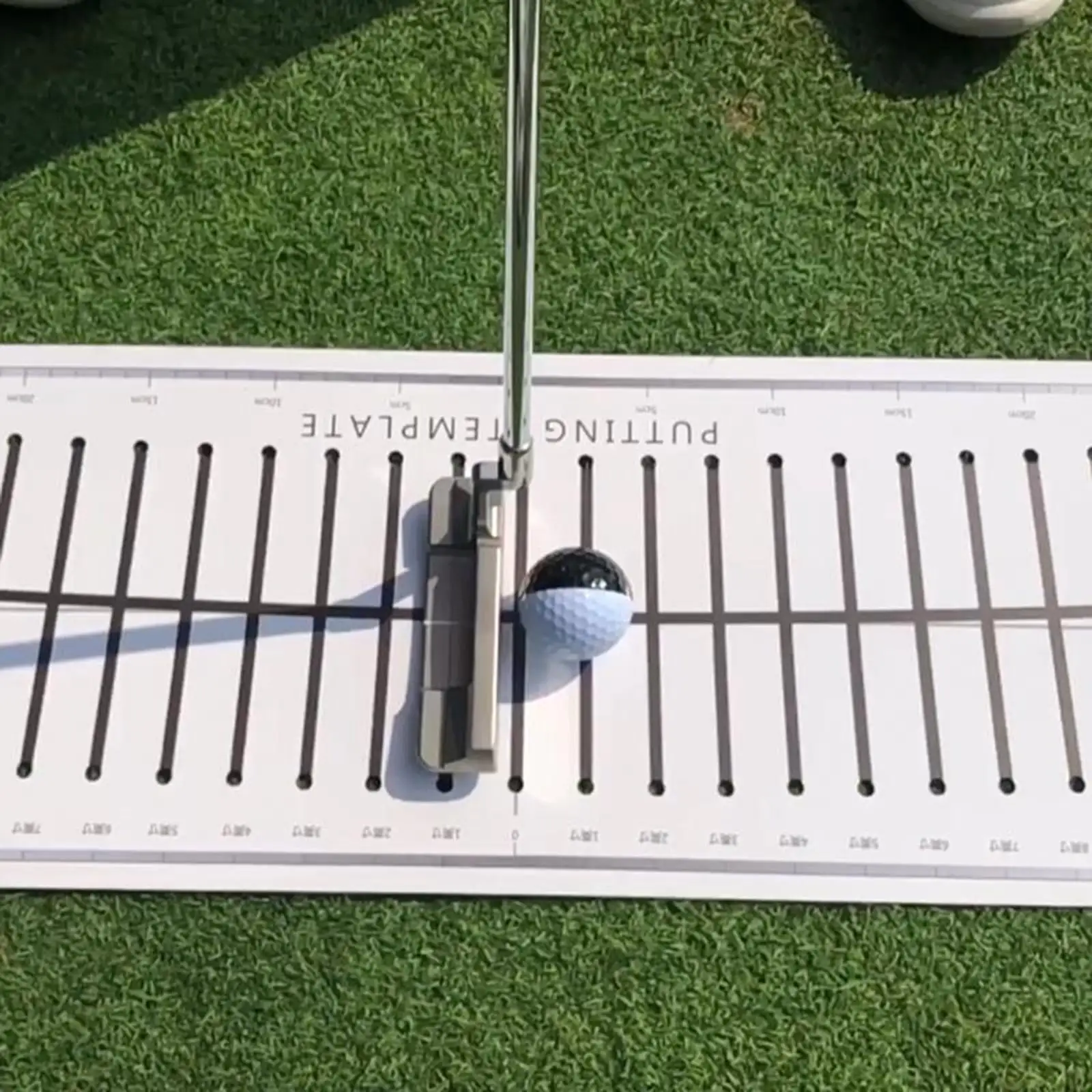 

Golf Track Paper Mat Alignment Aid Beginner Practice Supplies