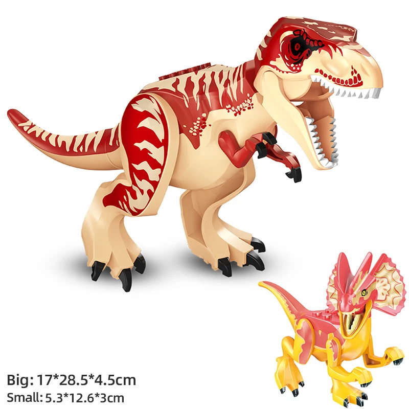 Фигурки-Динозавры юрского периода 3 сборные детские игрушки тираннозавр рекс
