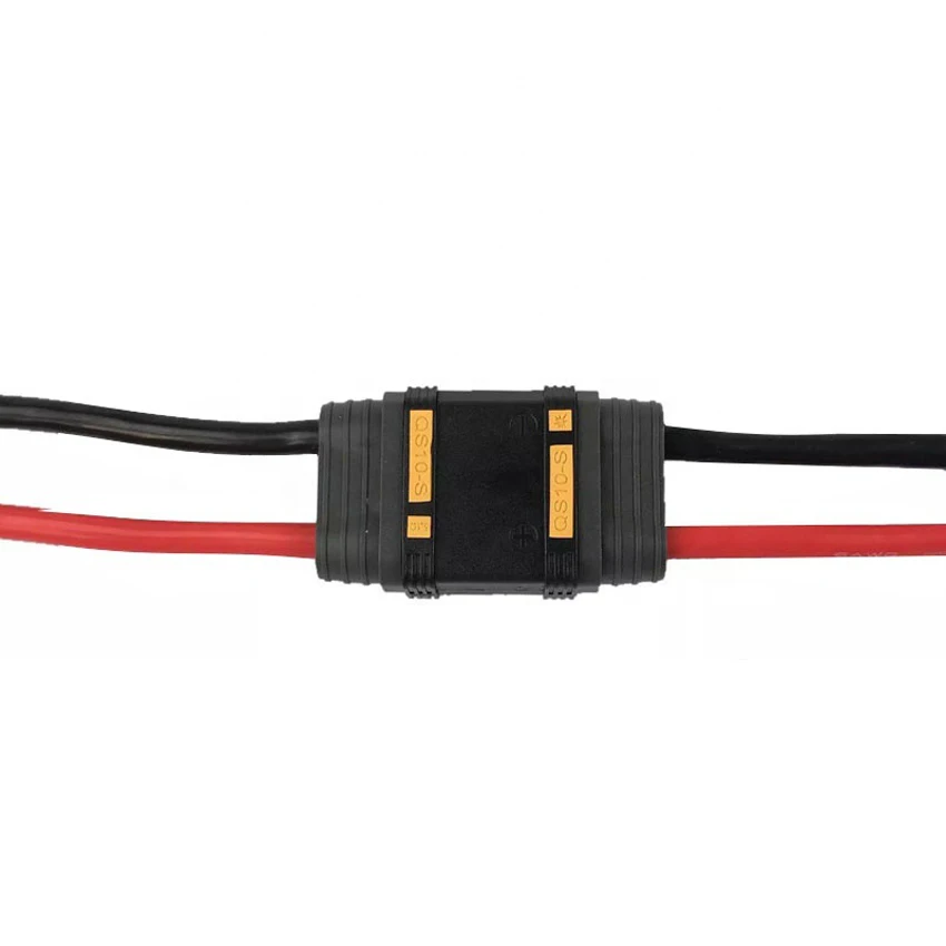 QS10-S антииск большой ток мужской женский позолоченный разъем для аккумулятора