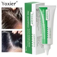 pre shampoo scalp scrub oil control deep clean anti dandruff repair relieve itching regrowth ginger serum nourish hair care 80g