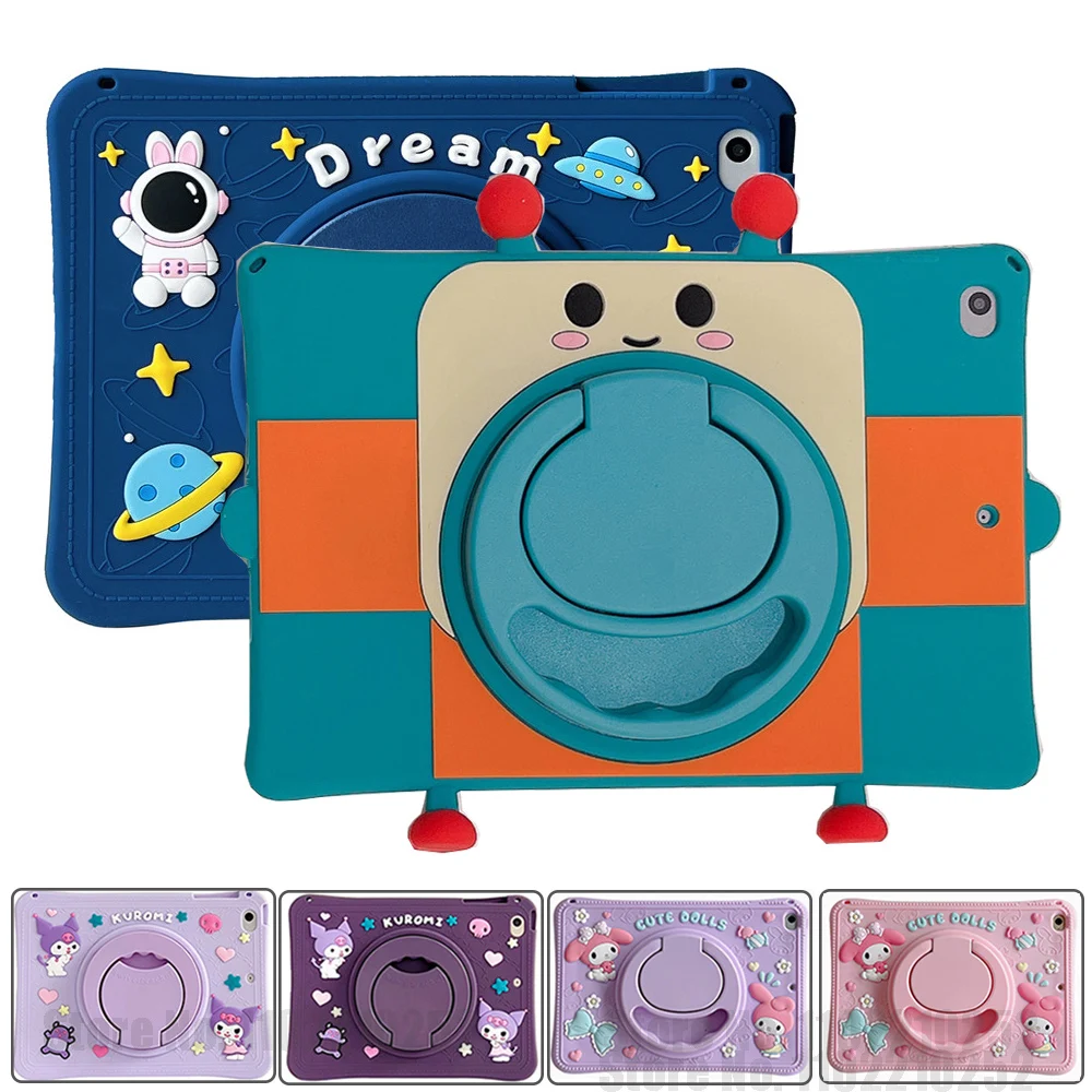 

Kids Cartoon iPad Case for iPad 10.9 10th 10.2 9th 8th 7th Gen iPad Air 9.7 Tablet Cover Mini 1 2 3 4 5 6 iPad Pro 11 2022 Case