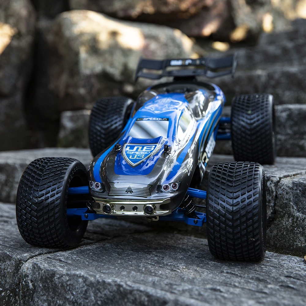 JLB Racing 1:10 2.4CHz 4WD Truck J3 Speed Brushless Electric Head-up Somersault Remote Control Buggy Off-road Vehicle - Гоночный автомобиль на пульте управления JLB Racing 1:10 масштаба, с четырьмя приводами и электрическим двигателем без щеток, способный