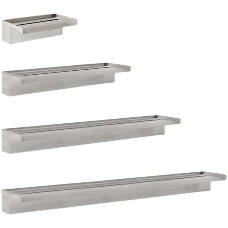 

Garden waterscape stainless steel waterfall water outlet courtyard waterfall landscaping flowing water wall pool fish pond water