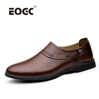 genuine leather men shoes casual slip on formal loafers men moccasins comfort italian black male driving shoes men