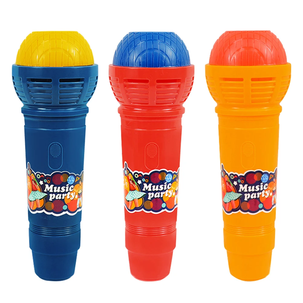 Microphonekids For Toddler Plastic Echo Prop Microphones Singing Voice Changer