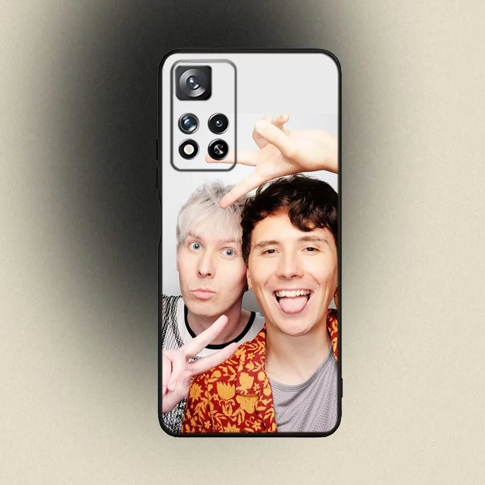 Чехол для телефона Terrible Influences Dan Phil Samsung Galaxy A20 A21s A22 A31 A32 A52 A53 A72 73 A80 A91 мягкий черный