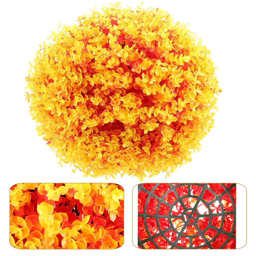 

2 Pcs Eucalyptus Grass Ball Houseplants Live Indoor Balls Topiary Household Leaf Decorative Plastic Artificial Fake