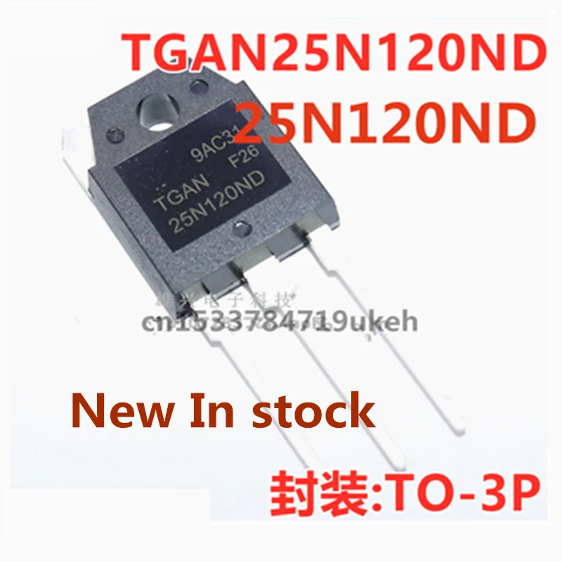 Оригинальные 4 шт./TGA25N120ND 25N120ND TGAN25N120ND 25A/1200V TO-3P
