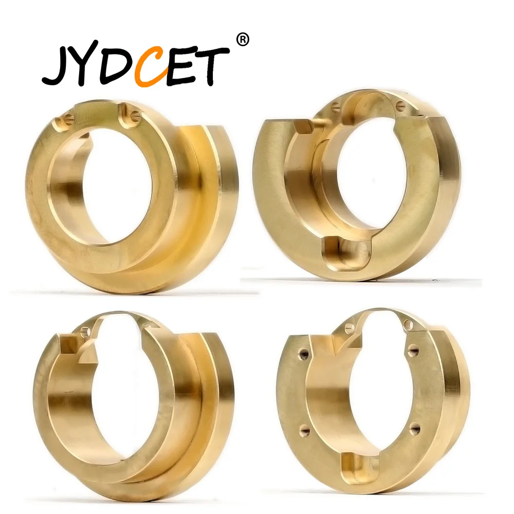 

JYDCET 82/123g Portal Brass Counterweight Balance Weight Upgrade Parts 2PCS for RC Crawler Car TRAXXAS 1/10 TRX4 TRX6 82046-4