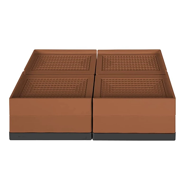 

4 шт., регулируемые подъемники для мебели, 3 дюйма