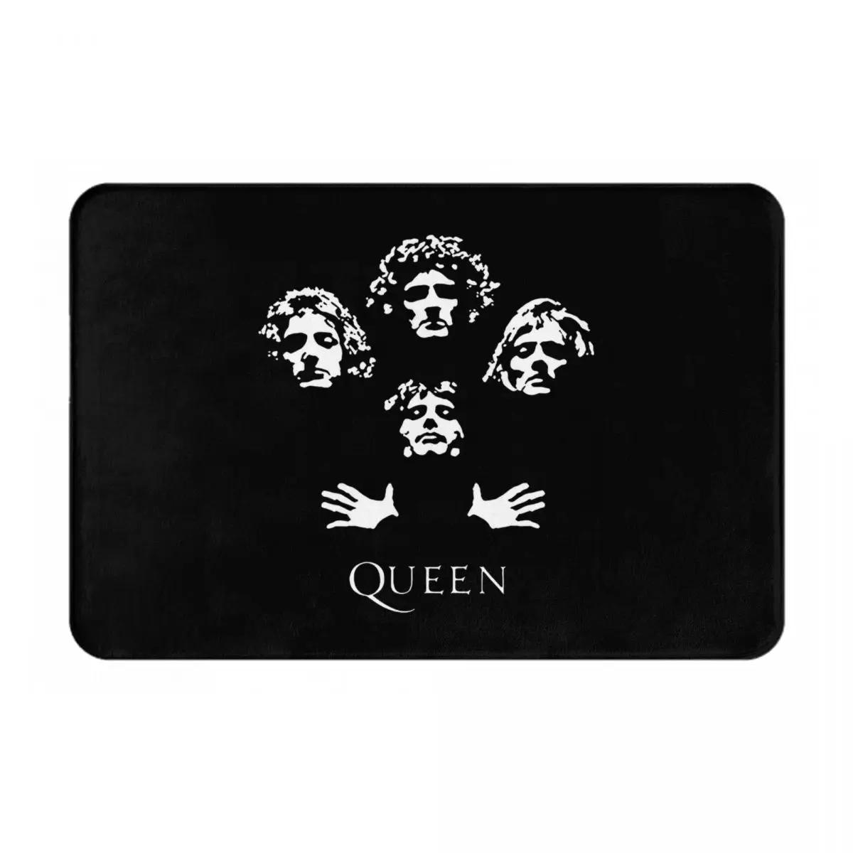 

Large Rock Band Bath Mat Door Mat Bedroom Rug Kids Room Floor Mat decorative floor mat microfiber washable Art Design non-slip