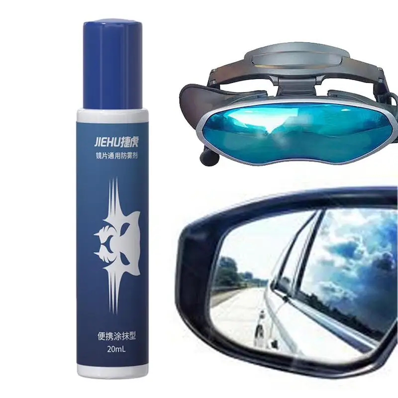 

Antifogging Spray For Swim Goggles Snorkel Anti Fog Spray Glasses Anti-fog Agent Instant Clarity Smudge-on Silicone Brush Head