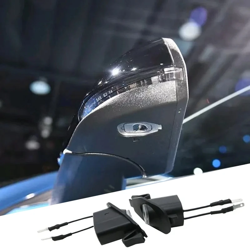 Для Ford Mustang 2013-2022 светодиодный боковой калюж лазерное зеркало заднего вида калюжа