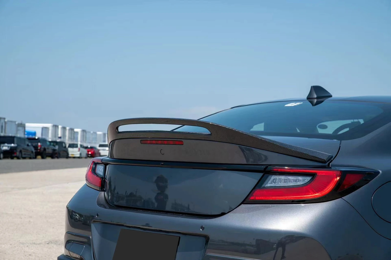 Задний спойлер Обшивка багажника для Subaru BRZ Toyota GR86 2022-2023