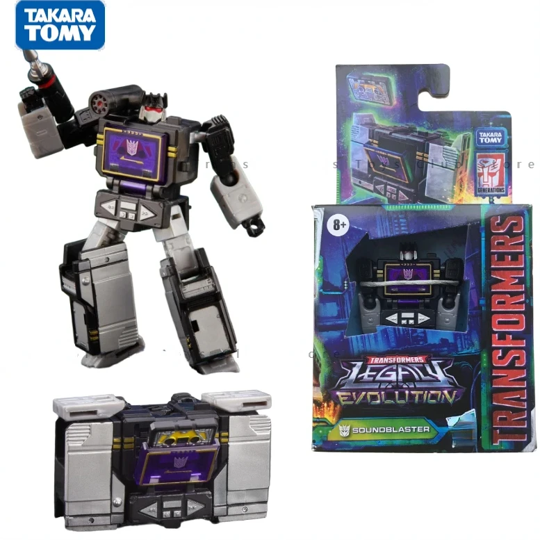 В наличии экшн-фигурки Takara Tomy Трансформеры Legacy Evolution Core Class Soundblaster Коллекционная