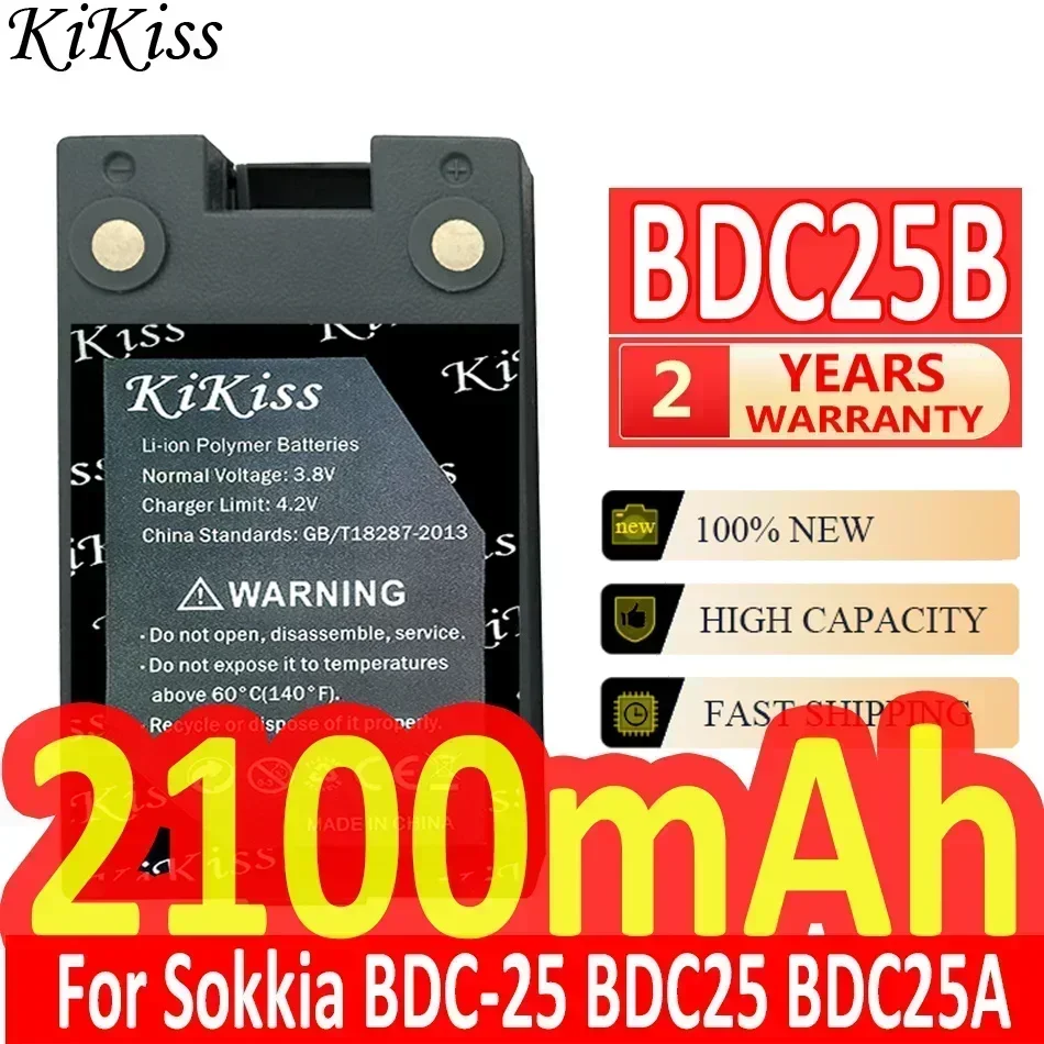 Фото Аккумулятор KiKiss 2100 мАч BDC25B для Sokkia BDC-25 BDC25 BDC25A №1