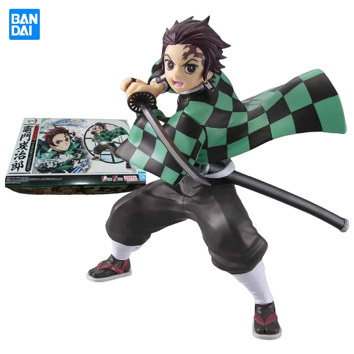 

Фигурка аниме Bandai, рассекающий демонов, камадо, танджиро, Kisatsutai, Сборная модель, Подлинная с коробкой, коллекционный подарок