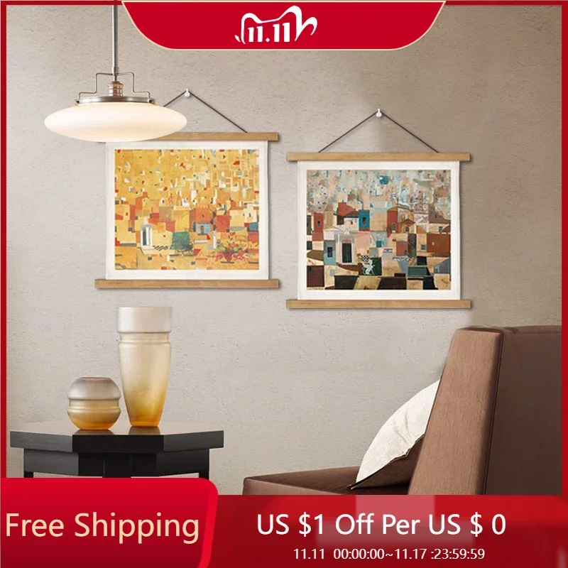 

Wall Art Painting Abstract Bedroom Living Room Bathroom Abstract Chinese Wall Art Kitchen Draw Office Hogar Home Decoration