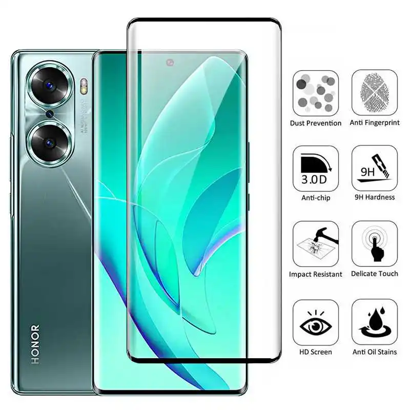 

Full Curved Tempered Glass For Honor 60 Pro Screen Protector